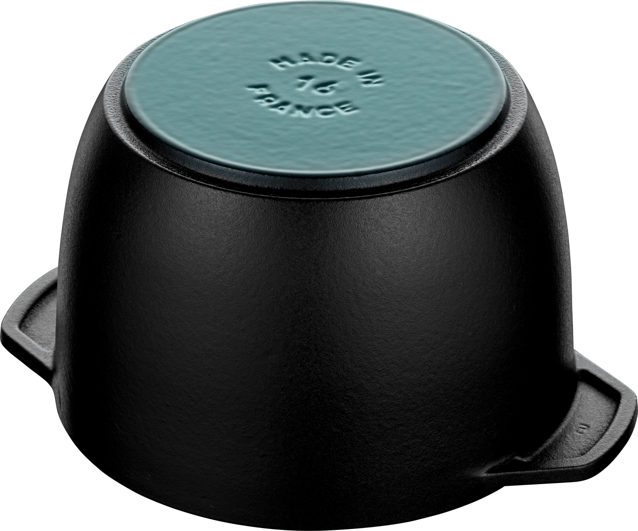 Staub Cast Iron 1.5-qt Petite French Oven - Matte Black