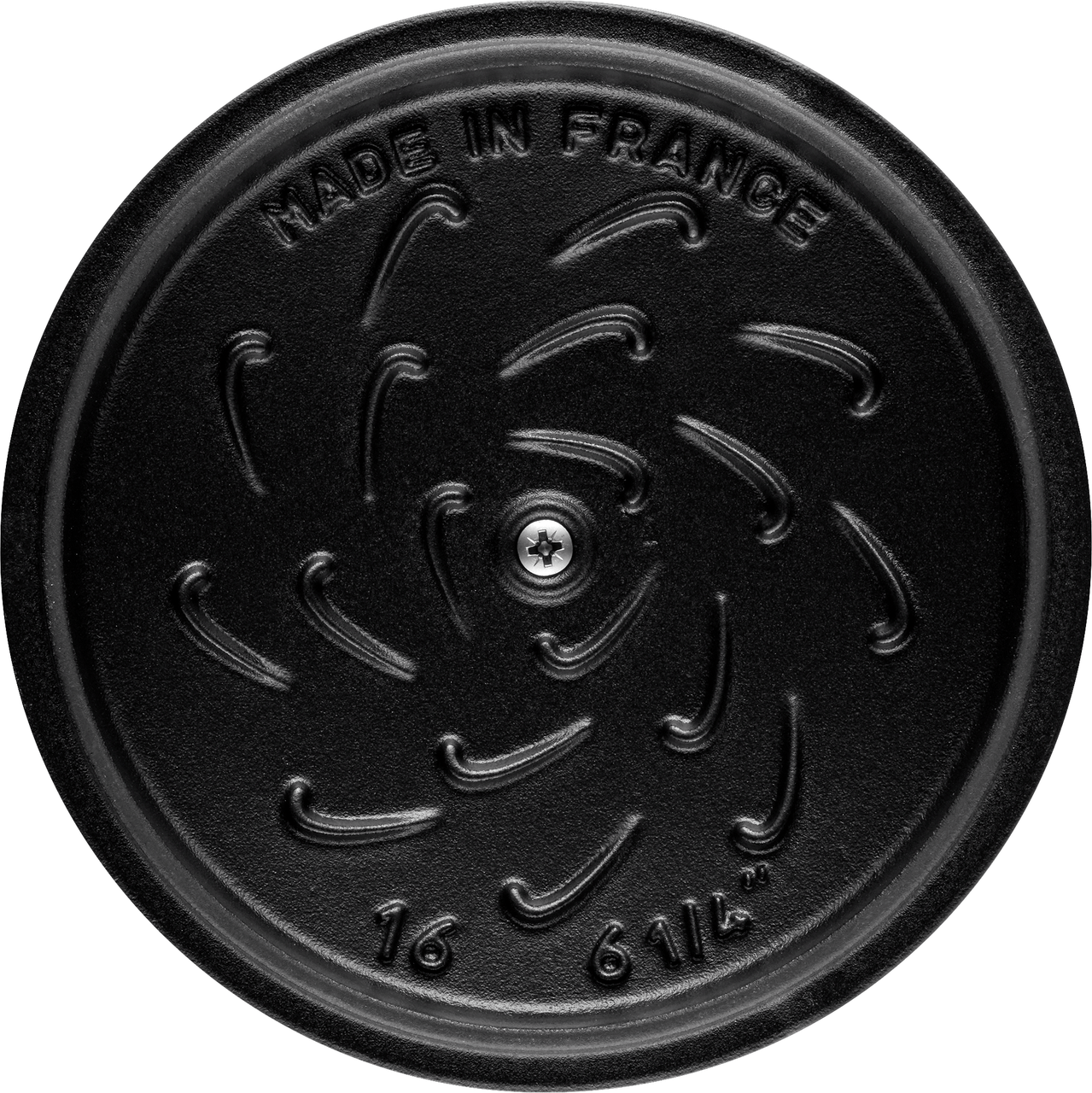 Staub Cast Iron 1.5-qt Petite French Oven - Matte Black