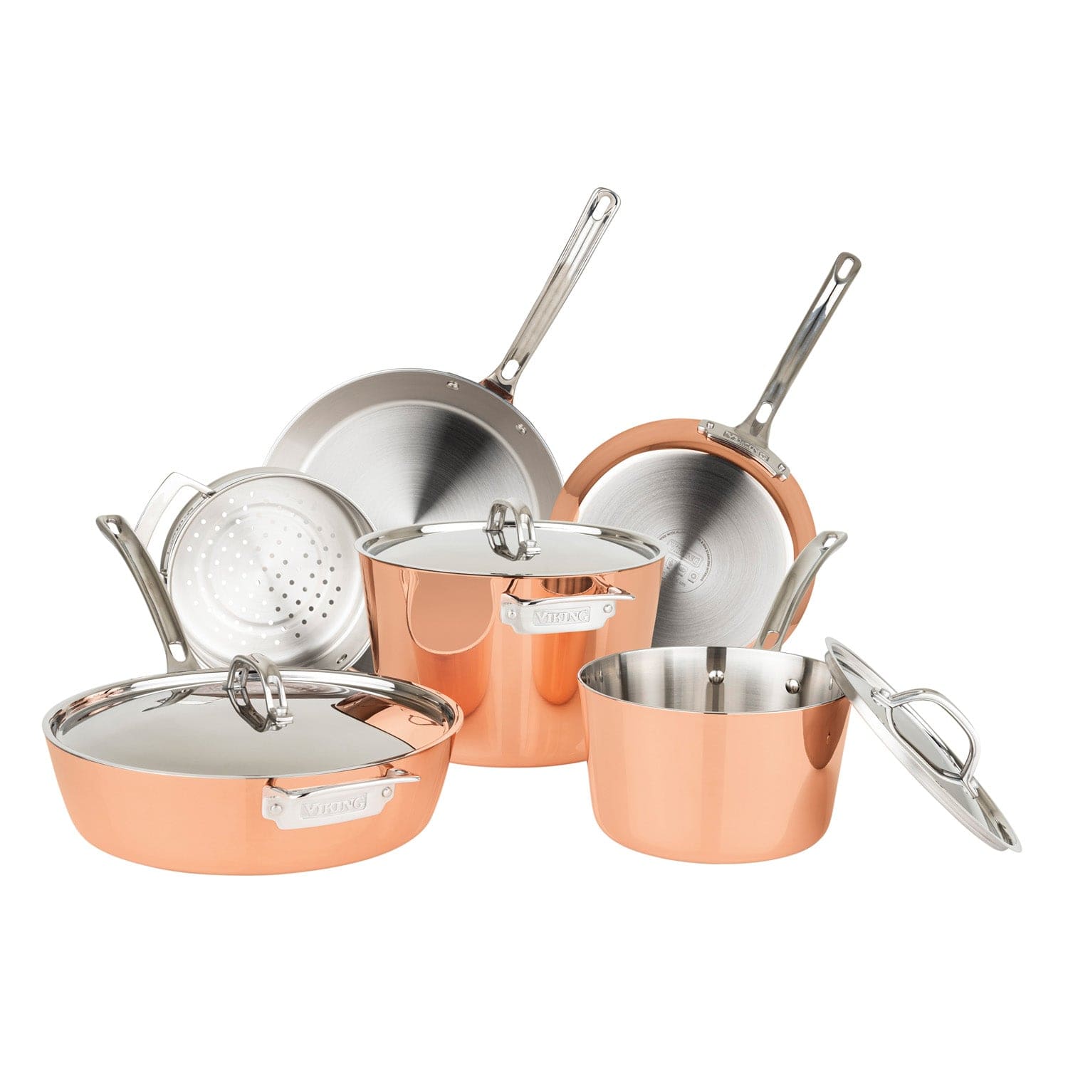 Viking Contemporary 4-Ply 9-pc Cookware Set
