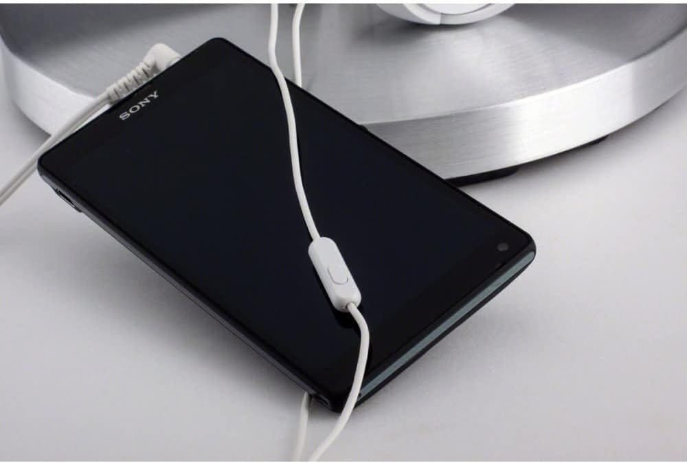 Sony ZX Series Extra Bass Smartphone Headset with Mic, White