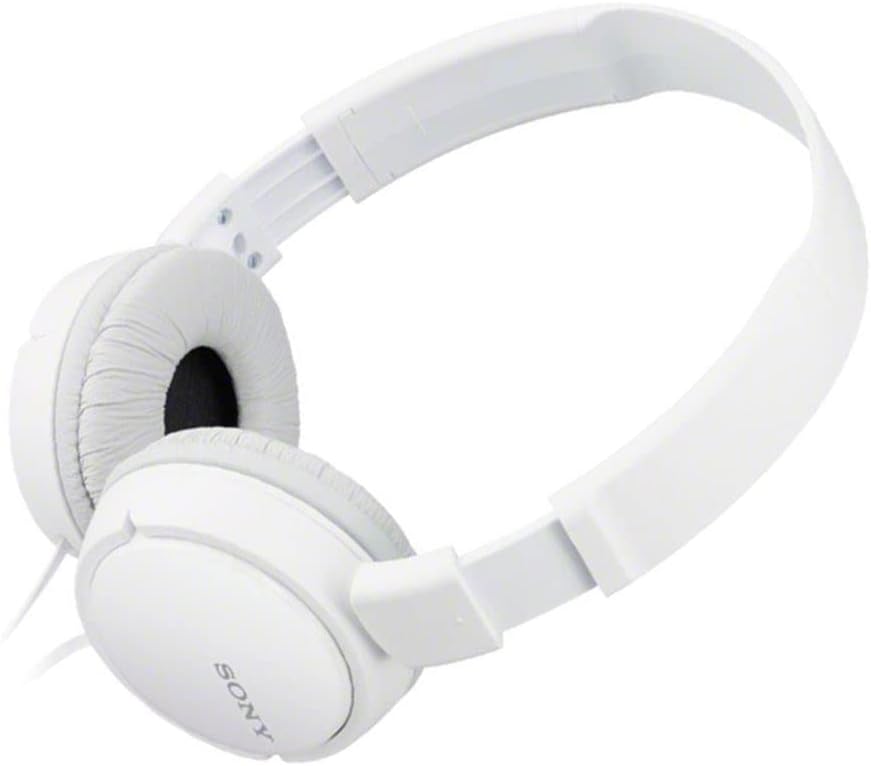 Sony ZX Series Extra Bass Smartphone Headset with Mic, White