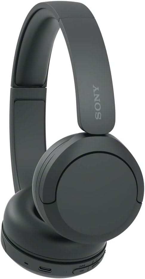 Sony Wireless Headphones with Microphone, Black