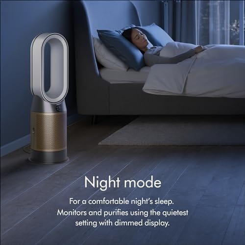 Dyson HP09 Purifier Hot+Cool Formaldehyde, White/Gold