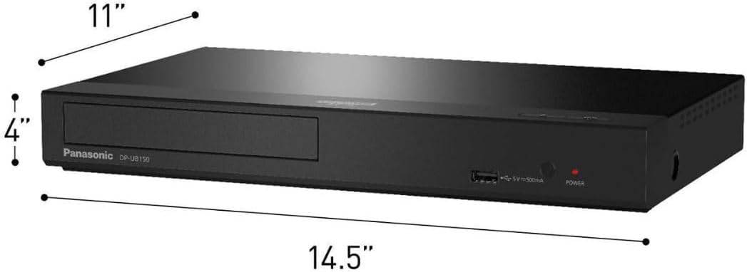 Panasonic Ultra HD 4K Blu-ray Disc Player - Refurbished
