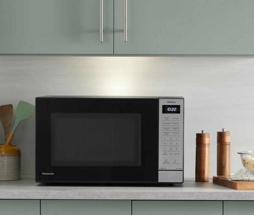Panasonic 1.2 cu. ft. 1250W Inverter Microwave, Black - Certified Refurbished