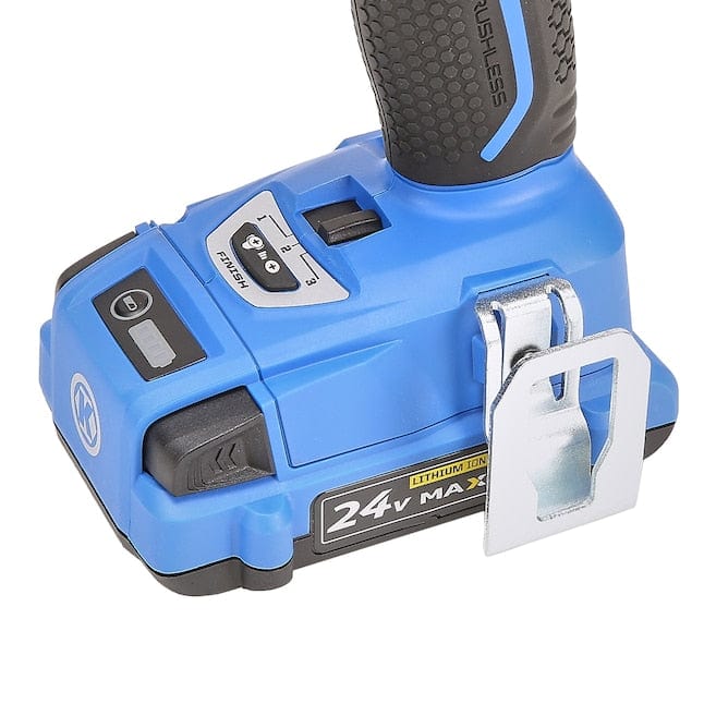 Kobalt 24-volt Brushless Cordless Impact Driver, Battery and Charger Included with Soft Bag