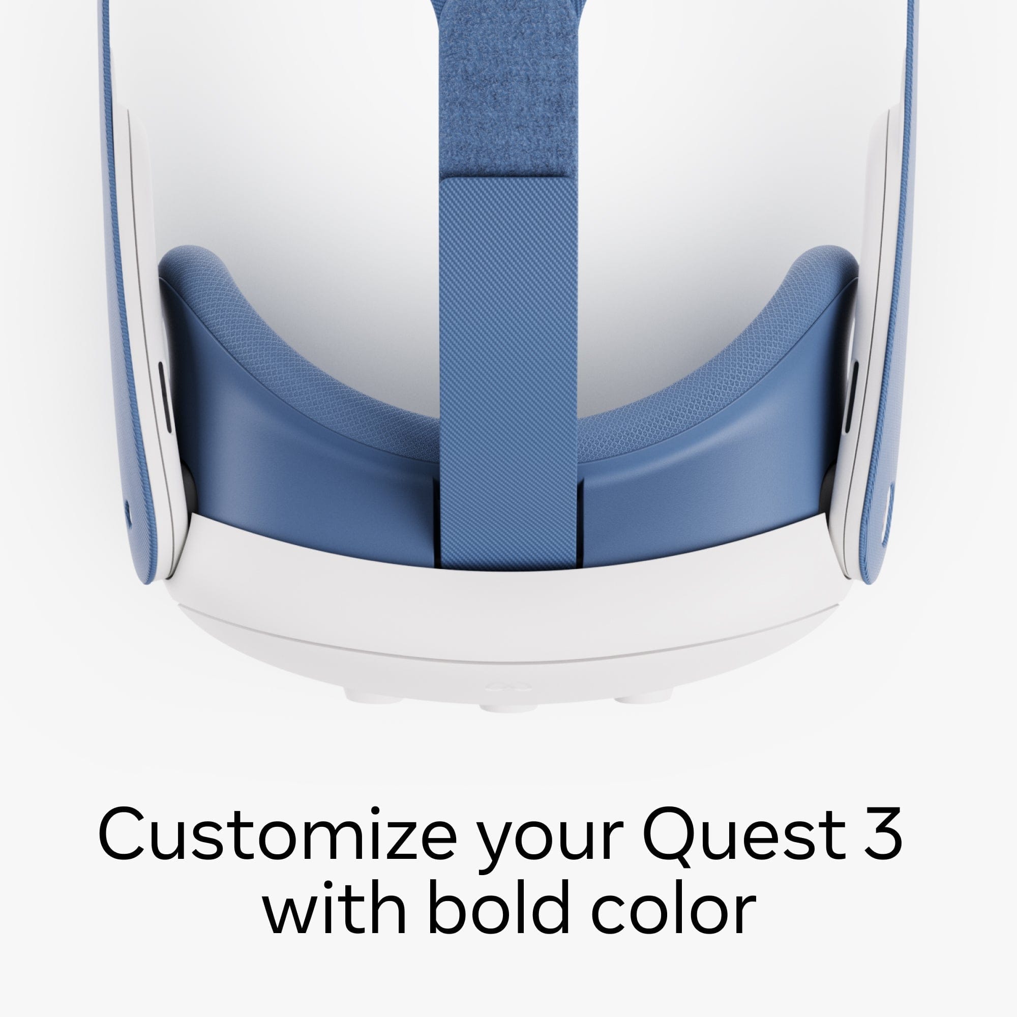 Meta Quest 3 Facial Interface & Head Strap (Elemental Blue)