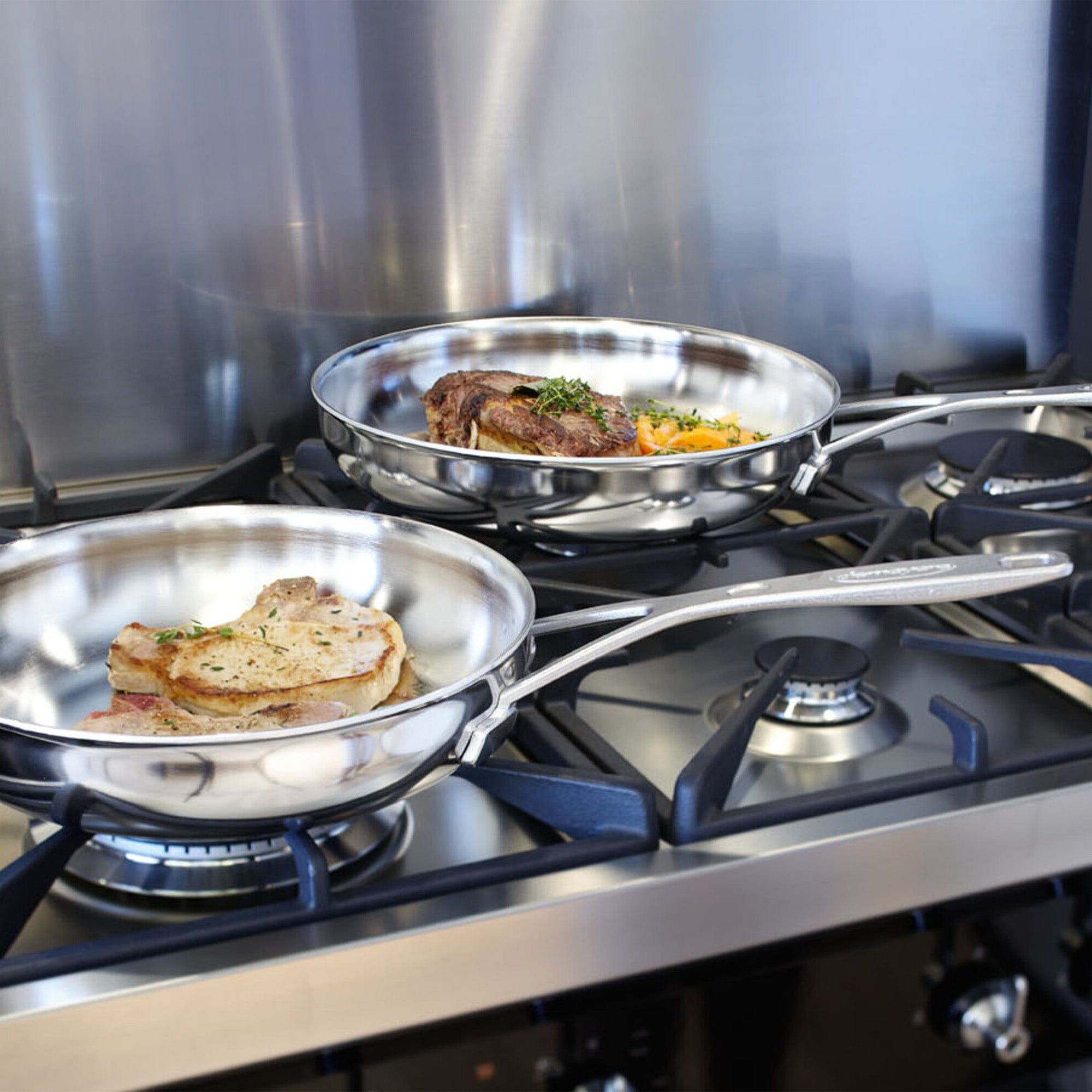 Demeyere Industry 5-Ply 11-inch Stainless Steel Fry Pan