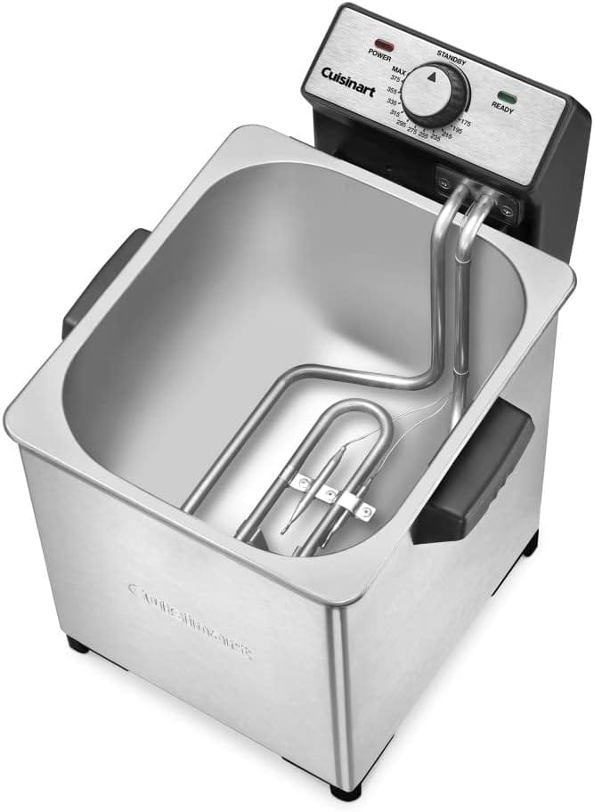 Cuisinart Deep Fryer, 2 Quart, Stainless Steel - Certified Refurbished