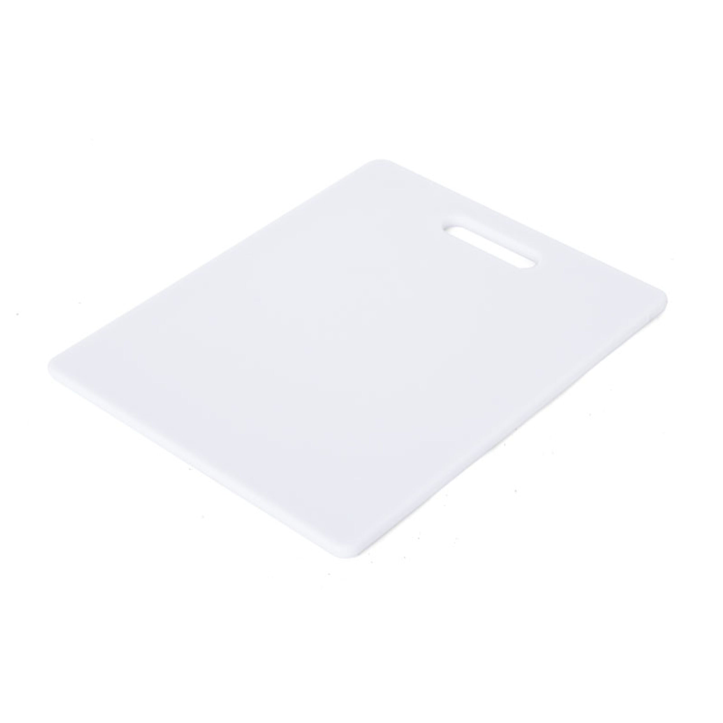 Farberware Plastic Cutting Board, 8x10 Inch, White
