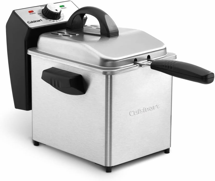 Cuisinart Deep Fryer, 2 Quart, Stainless Steel - Certified Refurbished