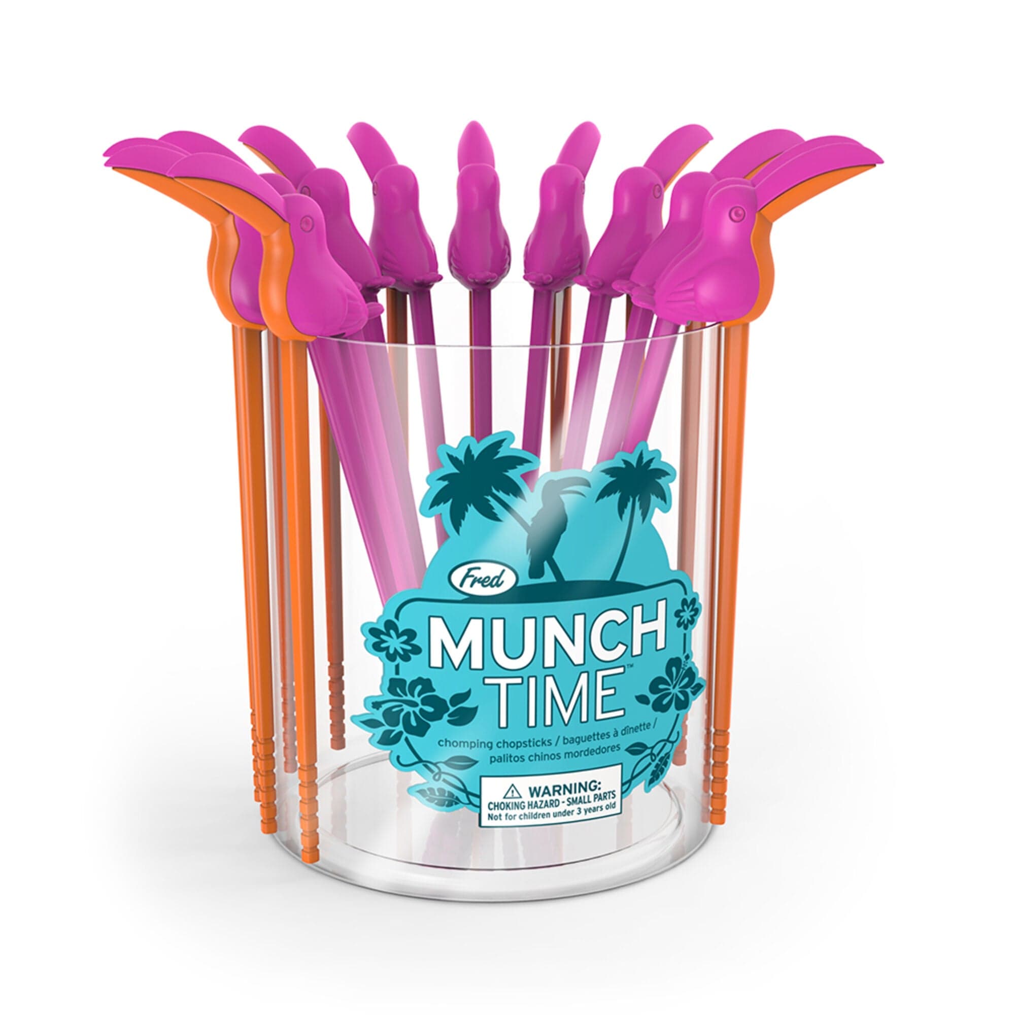 Genuine Fred TOUCAN Munchtime Chopsticks, One Size