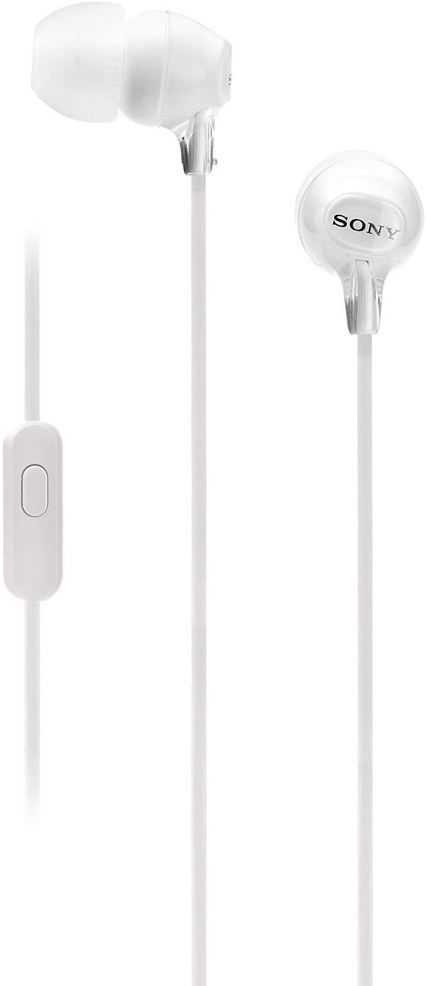 Sony Fashion Color EX Earbud Headphones, White