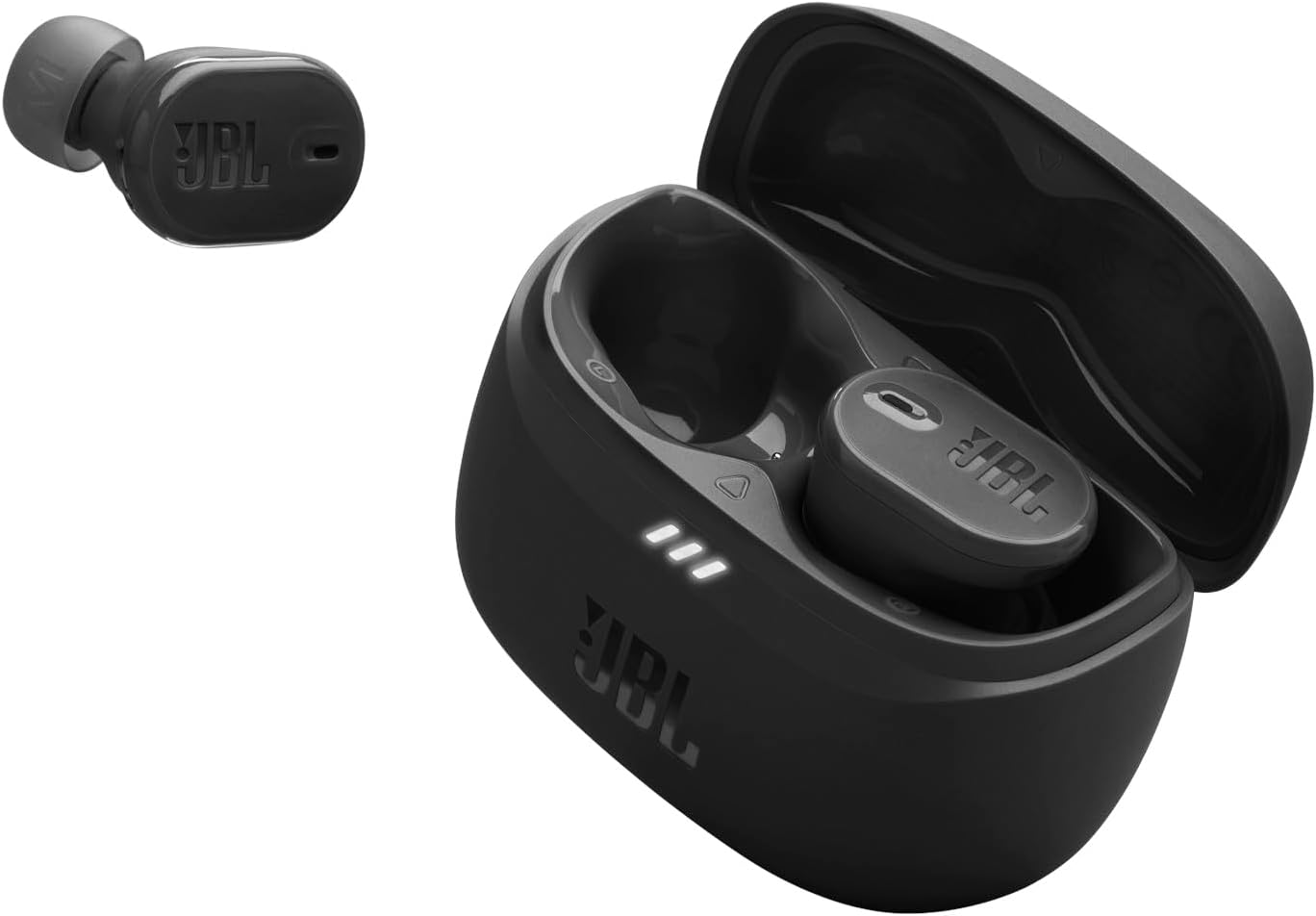 JBL Tune Buds 2 True Wireless Noise Cancelling Earbuds, Black - Certified Refurbished