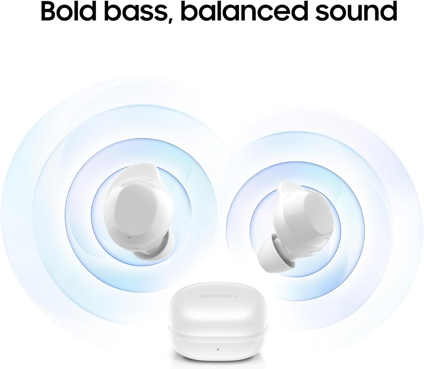 Samsung Galaxy Buds Core SM-R410 (2025), Bluetooth 5.4, Active Noise Cancelation, up to 35h Continuous Music Playblack, White
