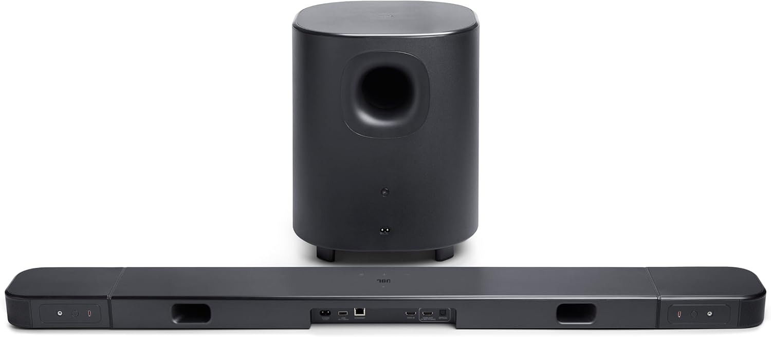 JBL 5.1-Ch Dolby Atmos Soundbar System, Black - Certified Refurbished
