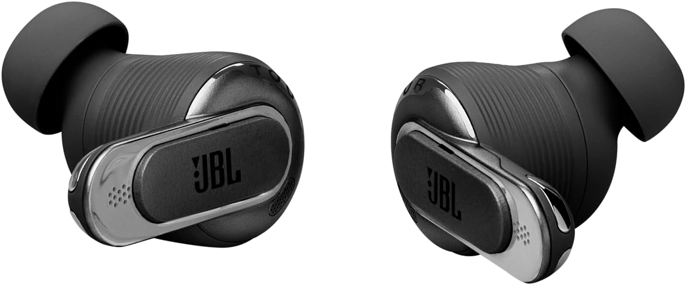 JBL Tour Pro 3 True Wireless Noise Cancelling Earbuds, Black - Certified Refurbished