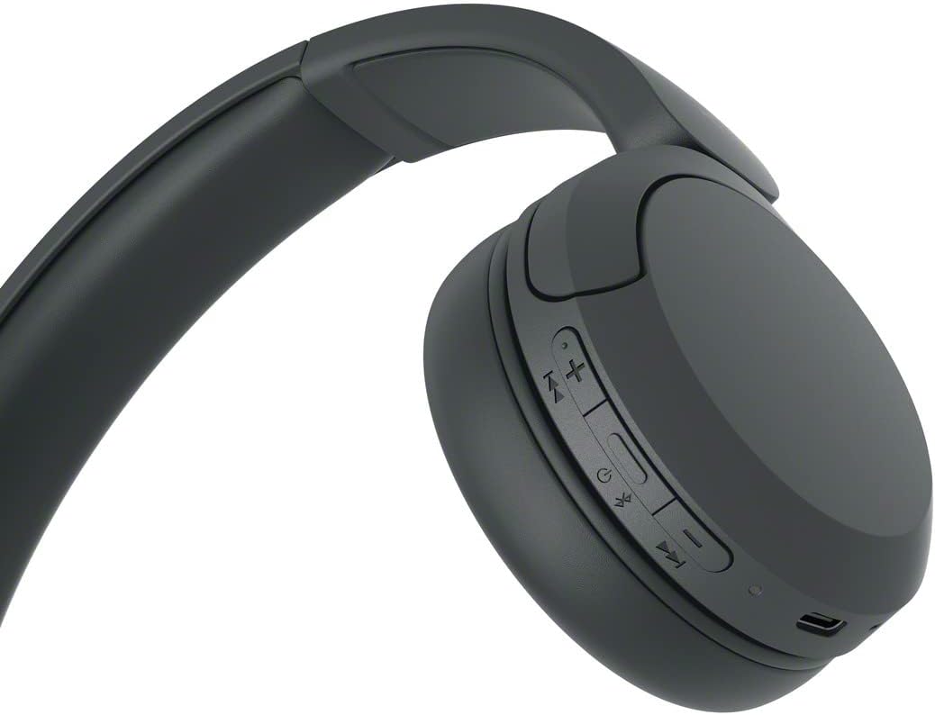 Sony Wireless Headphones with Microphone, Black