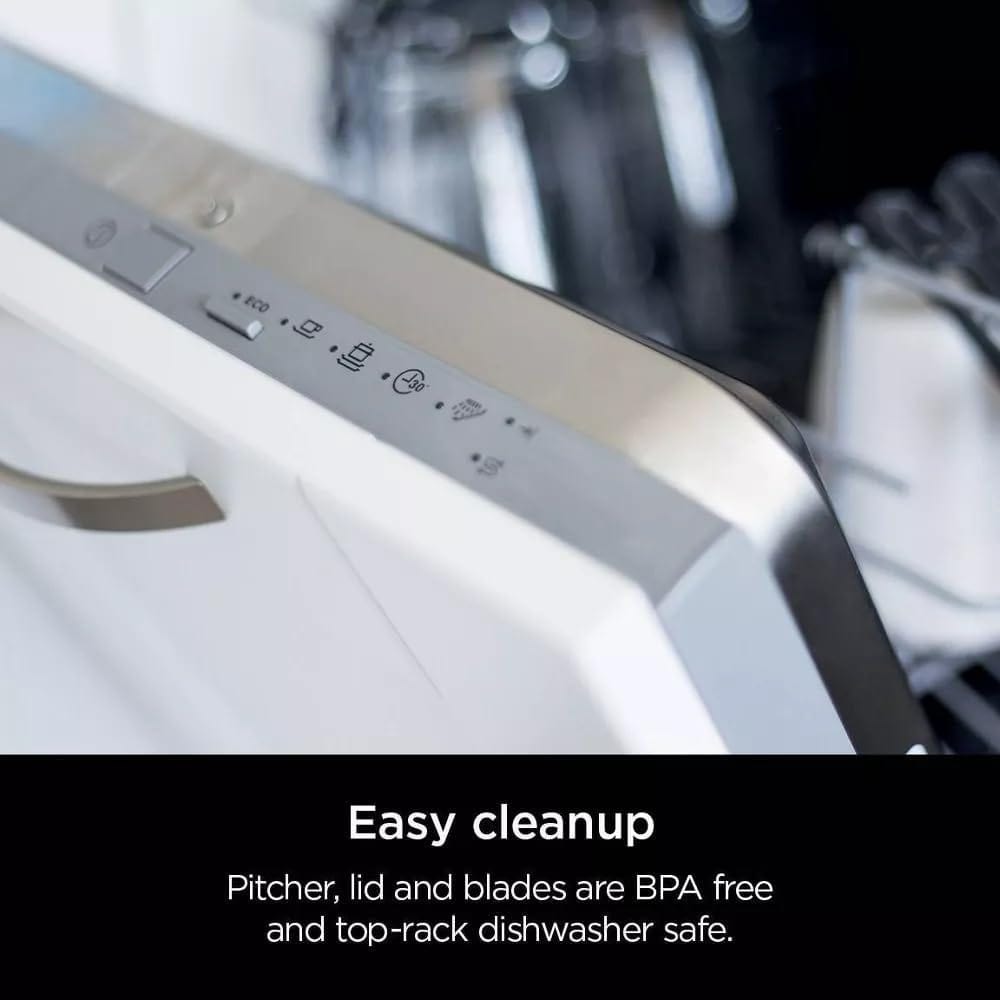 Ninja Professional Plus Kitchen Blender System and 8-Cup Food Processor with Auto-iQ, Black - Certified Refurbished