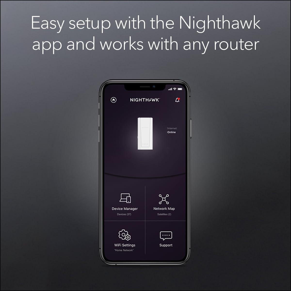 Netgear EXS27 BE5000 WiFi 7 Dual-Band Range Extender, Up to 5 Gbps Speed, Covers 1500 sq. ft. and 45 Devices - Certified Refurbished