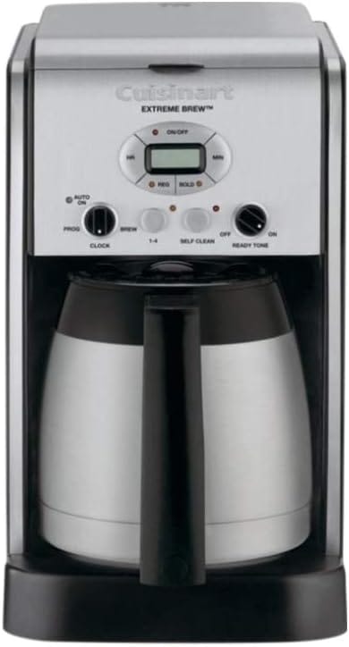 Cuisinart Extreme Brew 10-Cup Thermal Programmable Coffeemaker, Silver - Certified Refurbished