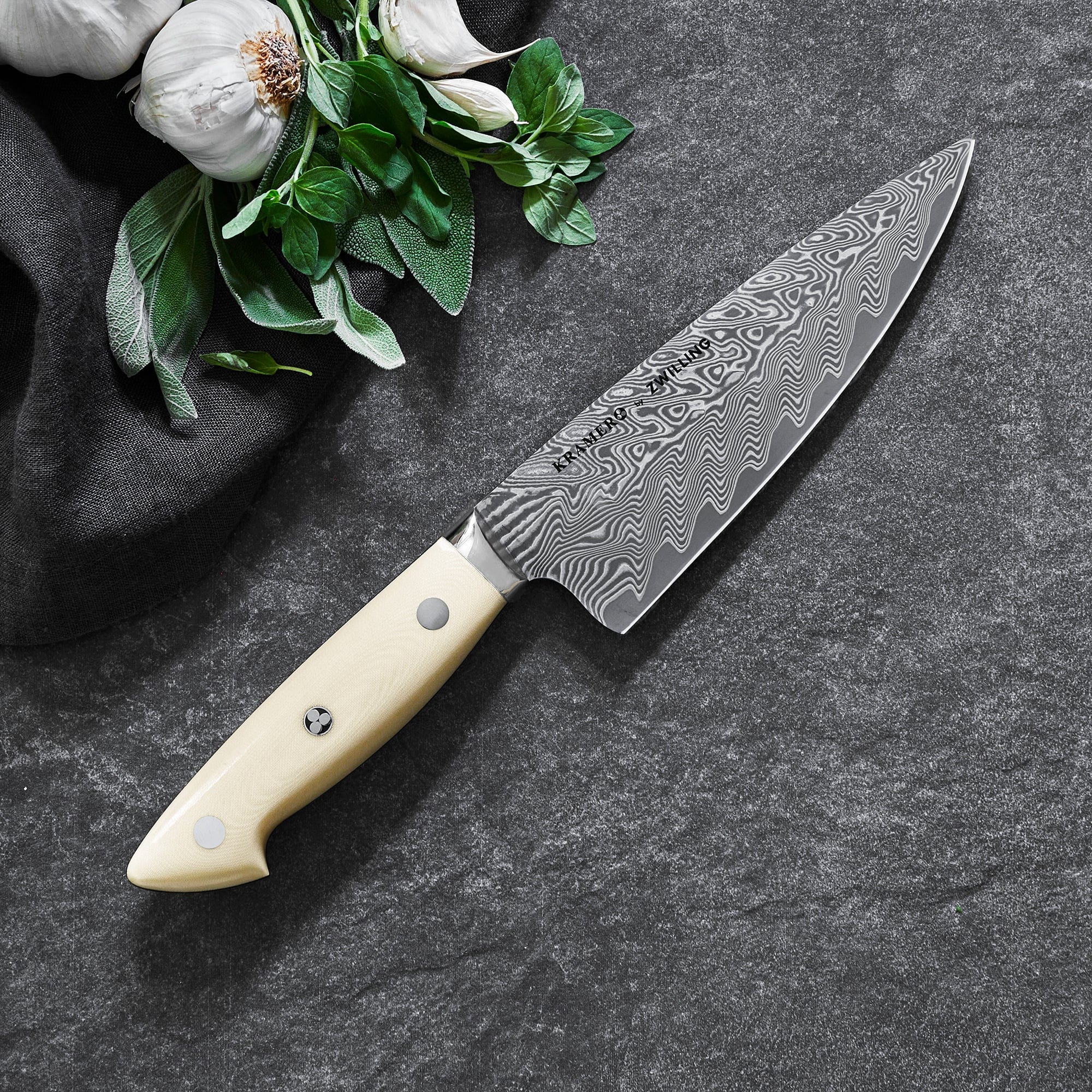 Kramer by Zwilling Cumulus Collection 6-inch Chef's Knife