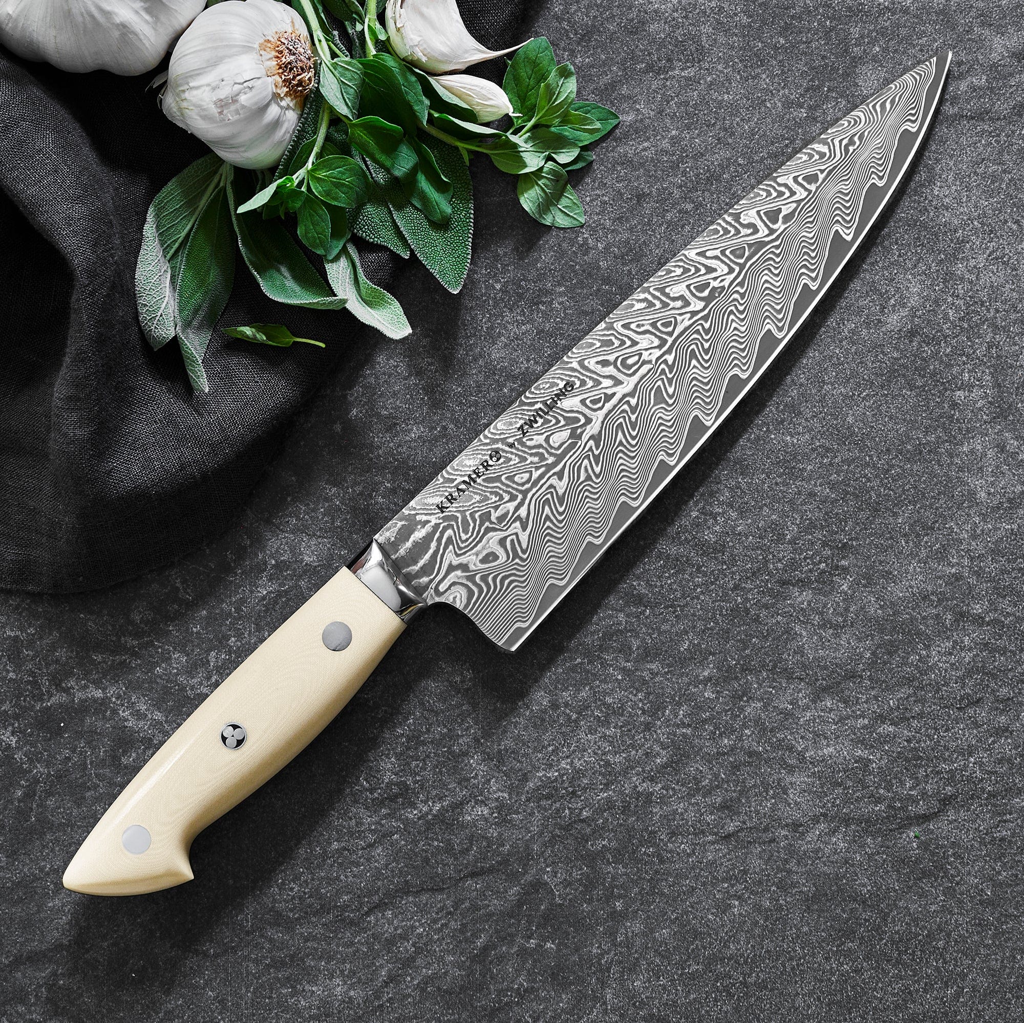 Kramer by Zwilling Cumulus Collection 8-inch Chef's Knife