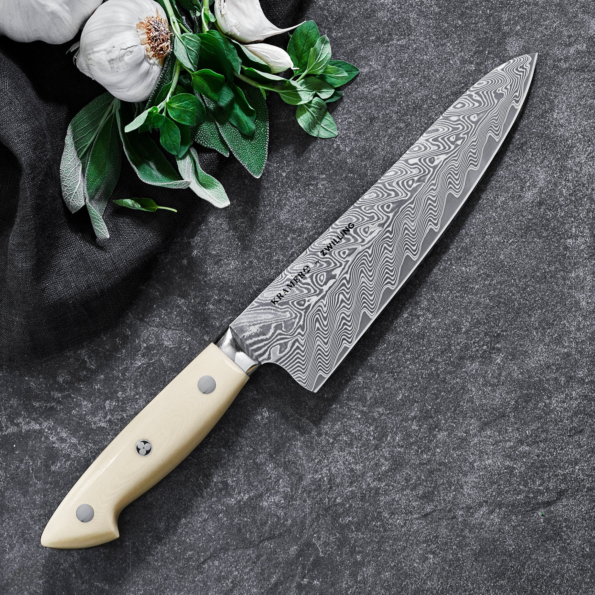 Kramer by Zwilling Cumulus Collection 7-inch Santoku Knife