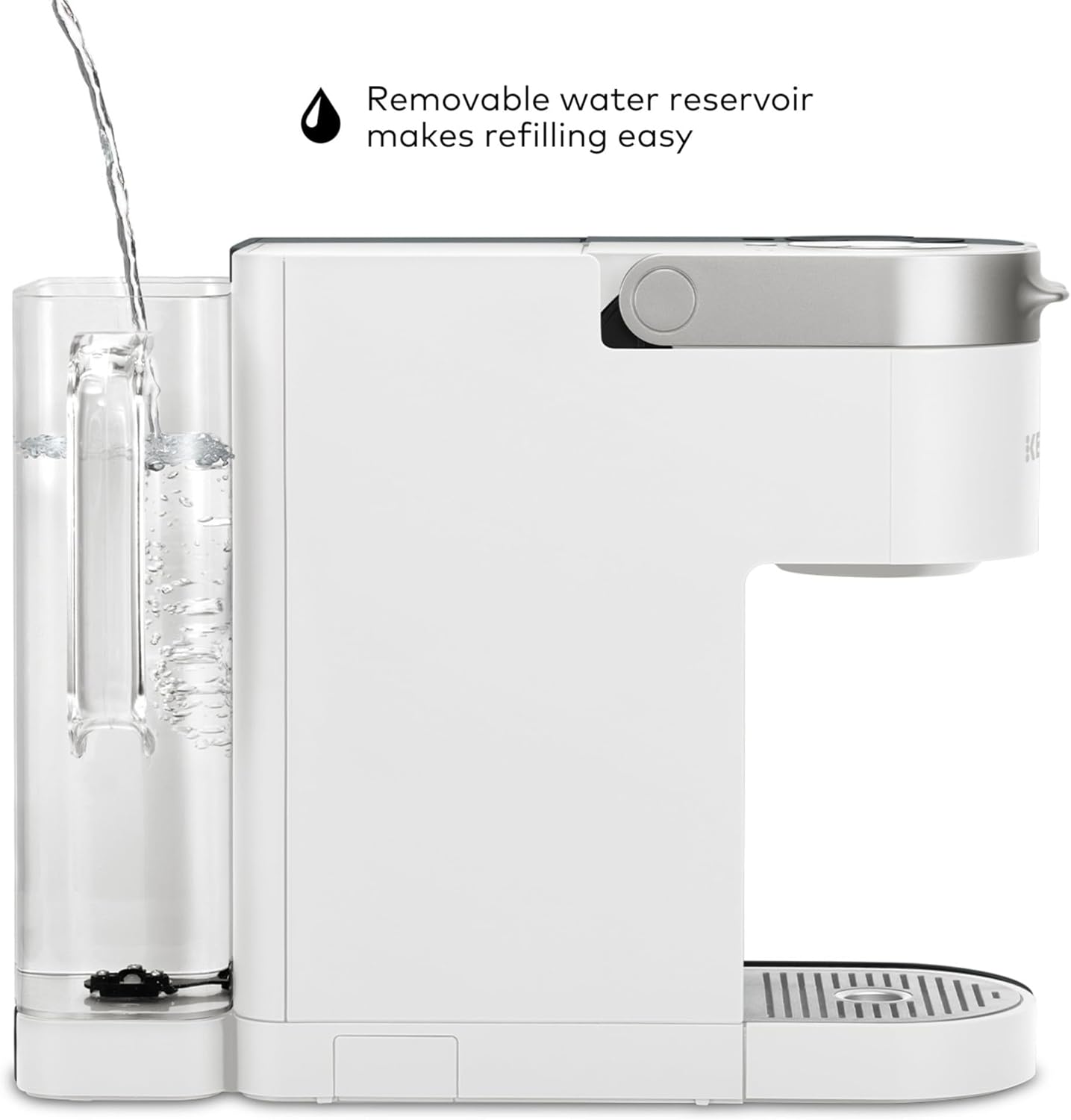 Keurig K-Supreme Single Serve K-Cup Pod Coffee Maker, Farmhouse White - Certified Refurbished