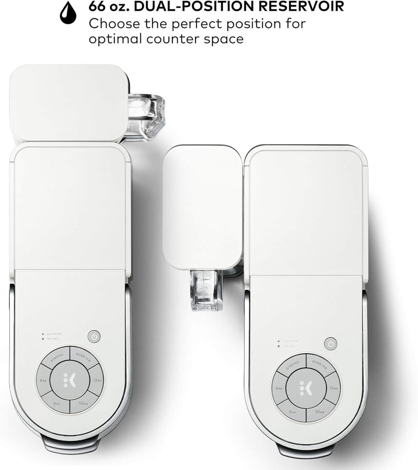 Keurig K-Supreme Single Serve K-Cup Pod Coffee Maker, Farmhouse White - Certified Refurbished