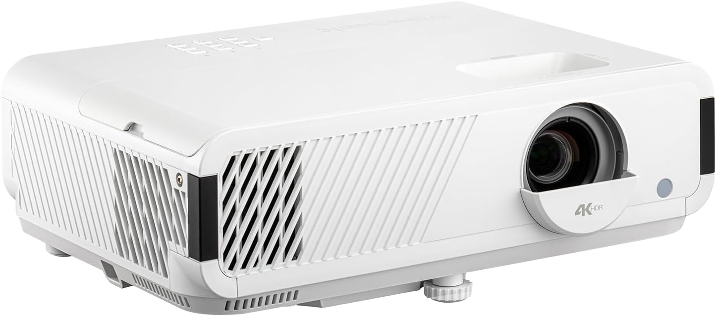 ViewSonic UHD 4K Gaming Projector Designed for Xbox with 4.2ms Response Time, White - Certified Refurbished