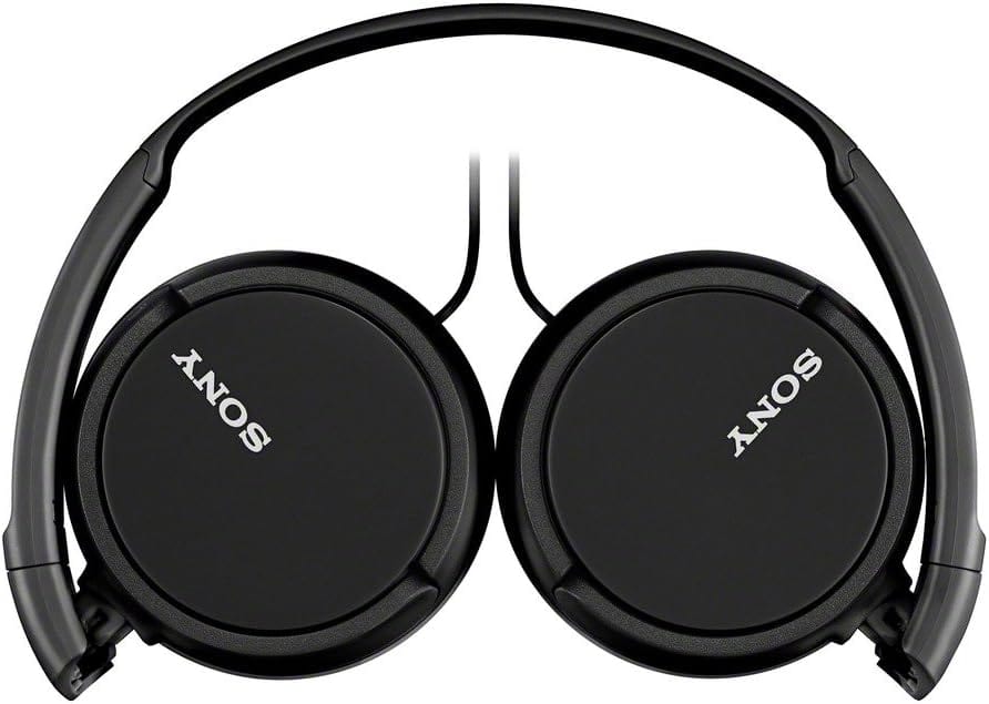 Sony ZX Series Extra Bass Smartphone Headset with Mic, Black