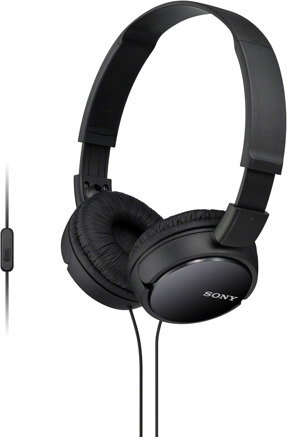 Sony ZX Series Extra Bass Smartphone Headset with Mic, Black