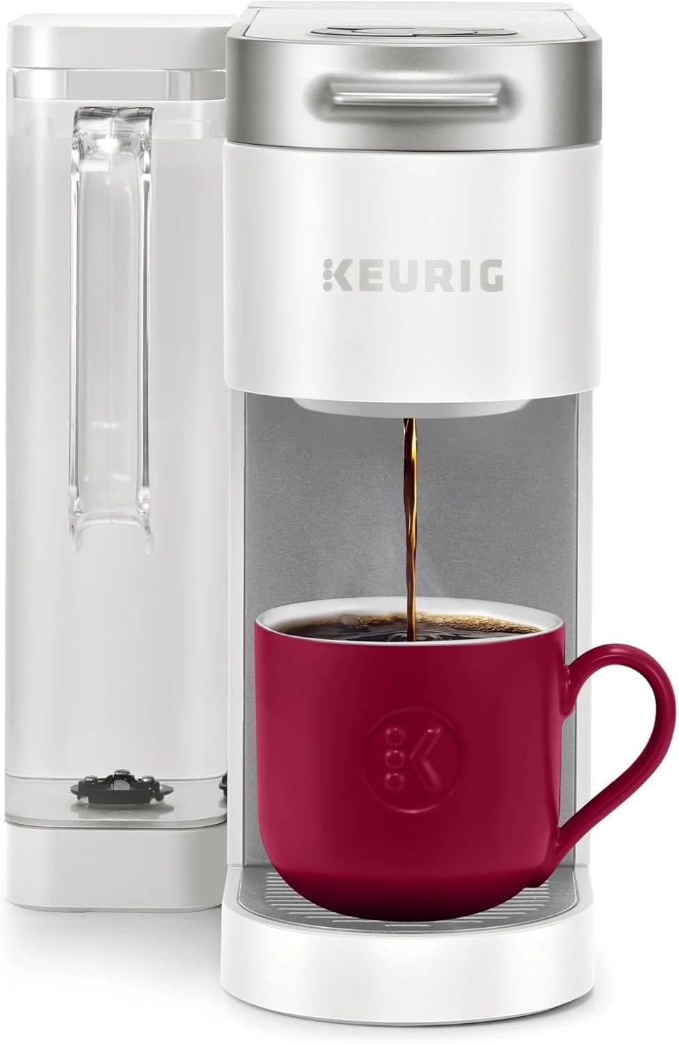 Keurig K-Supreme Single Serve K-Cup Pod Coffee Maker, White - Certified Refurbished