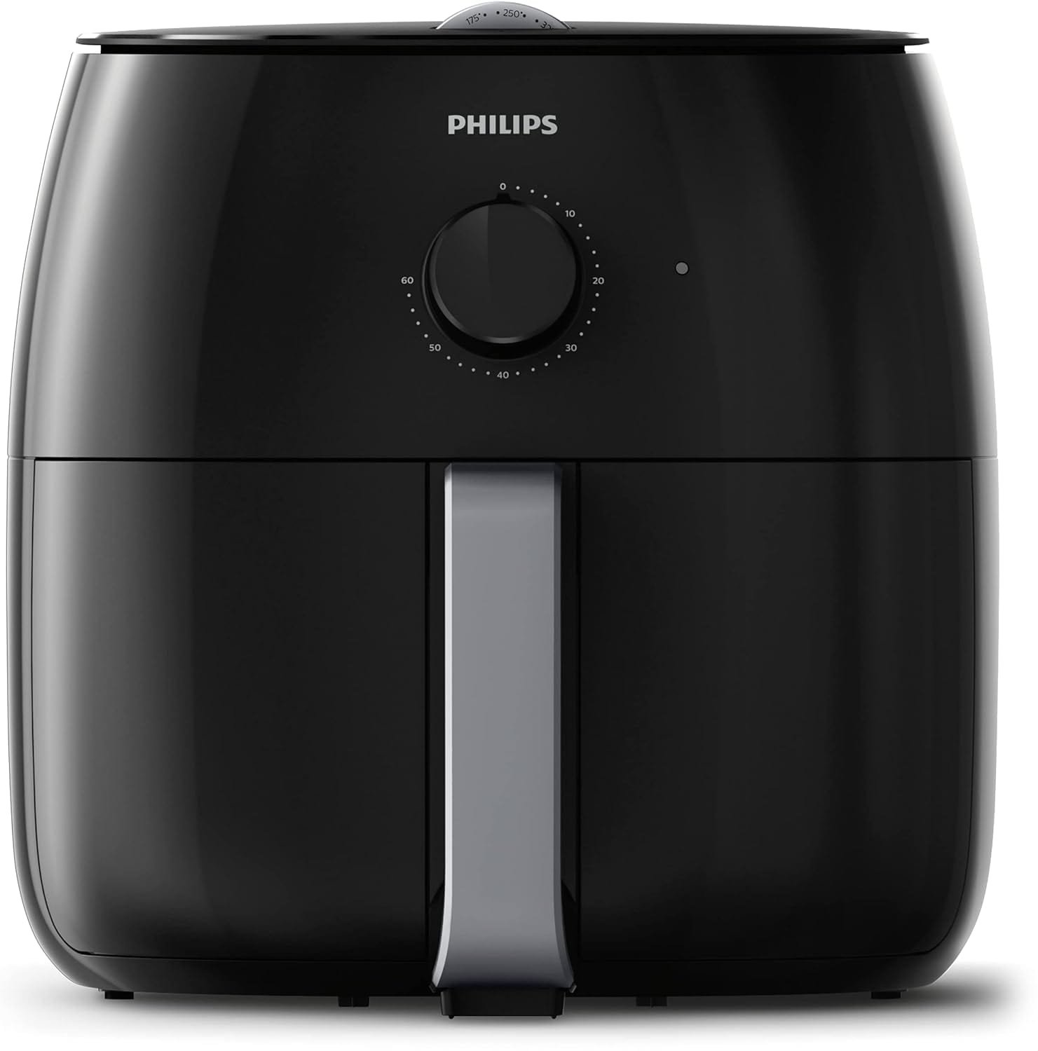 Philips Avance Airfryer XXL with Twin TurboStar Technology, Fat Removal, No Preheat Needed, Dishwasher Safe Parts, Black