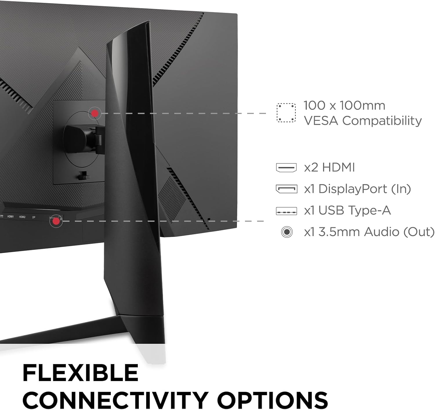 ViewSonic 34" 21:9 1440p 1ms 165Hz Gaming Monitor, Black - Certified Refurbished