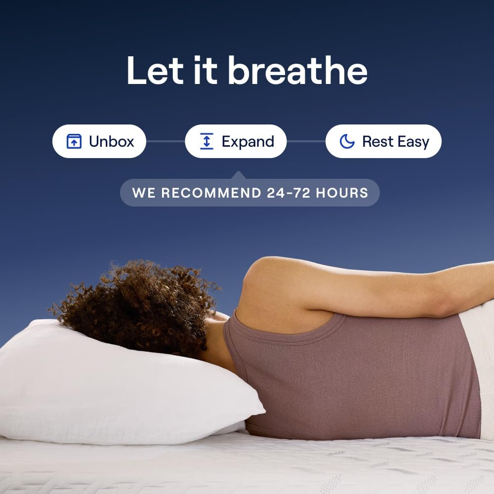 Nectar Classic Hybrid King Mattress 12", Medium Firm, Memory Foam & Coils, Cooling Top Layer, Pressure Relief, 365-Night Trial & Forever Warranty