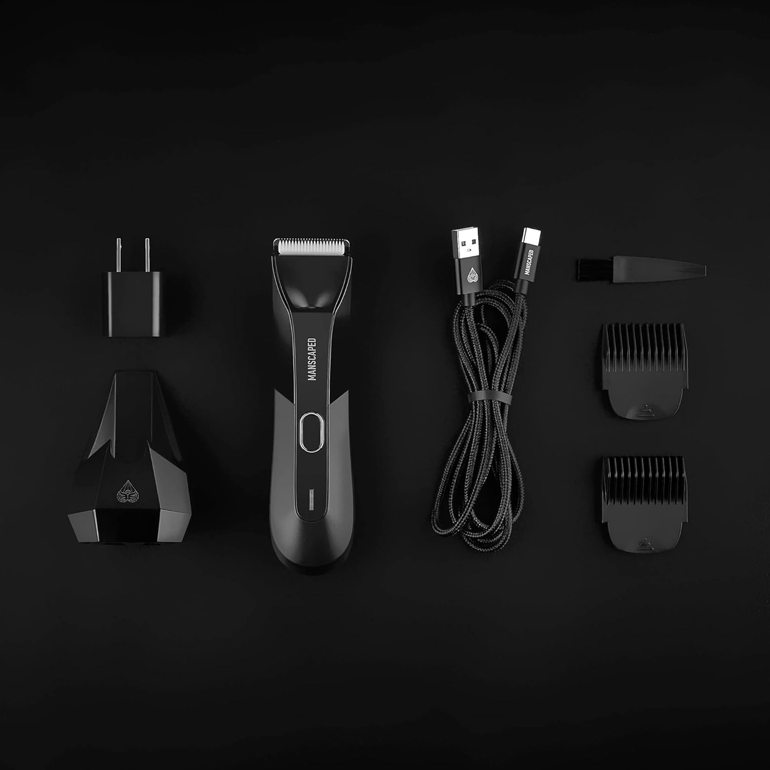 MANSCAPED The Lawn Mower 4.0 Electric Groin Hair Trimmer, Replaceable SkinSafe Ceramic Blades, Waterproof, Rechargeable