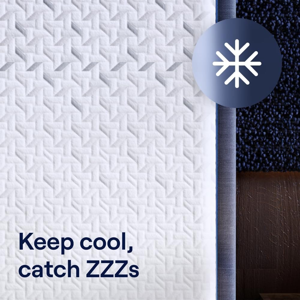 Nectar Classic Hybrid King Mattress 12", Medium Firm, Memory Foam & Coils, Cooling Top Layer, Pressure Relief, 365-Night Trial & Forever Warranty