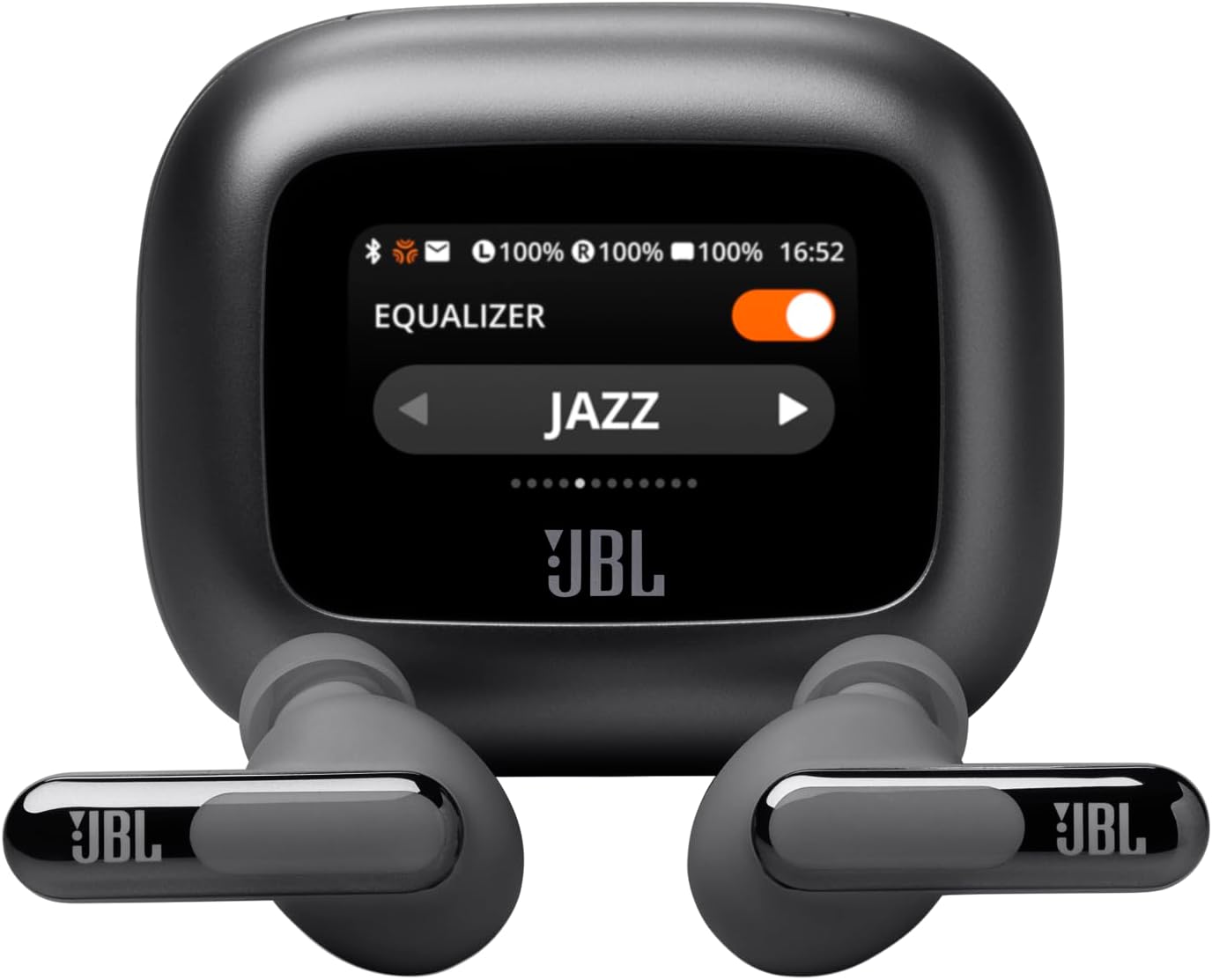 JBL Live Beam 3 True Wireless Bluetooth Earbuds, Black - Certified Refurbished