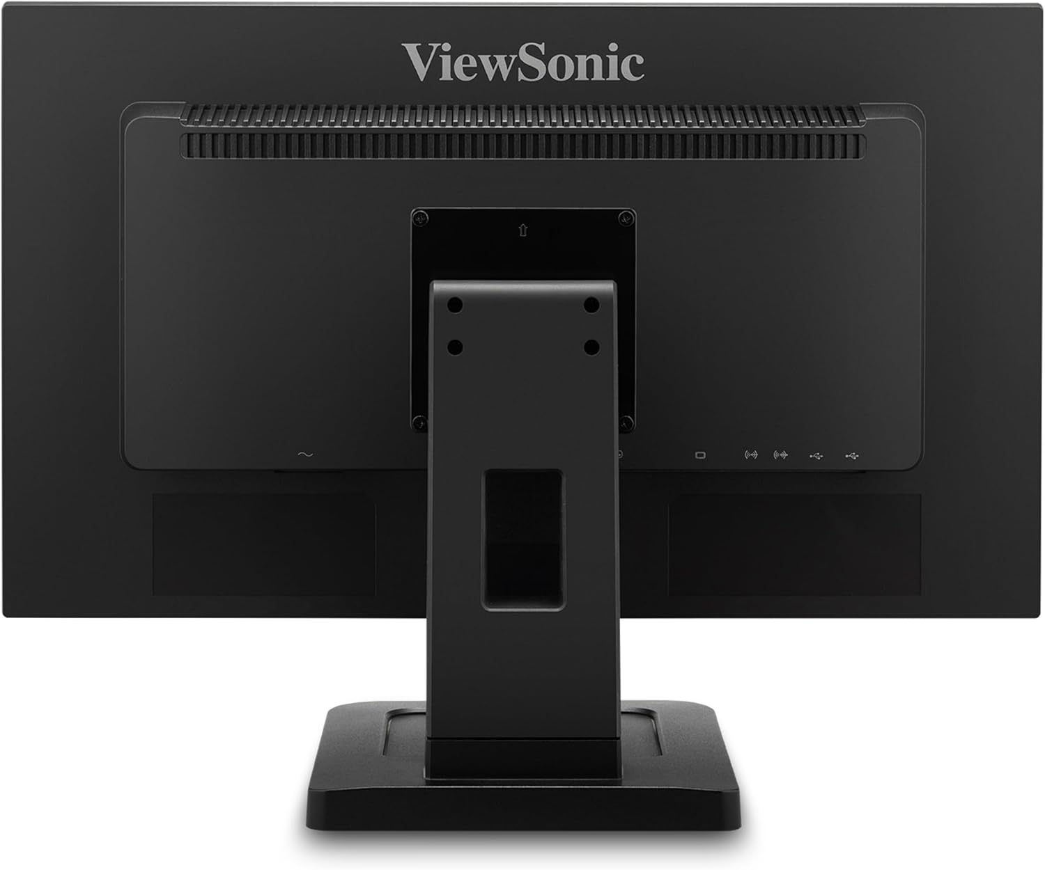 ViewSonic 22" 1080p Single Point Resistive Touch Screen Monitor, 75 Hz, Black - Certified Refurbished