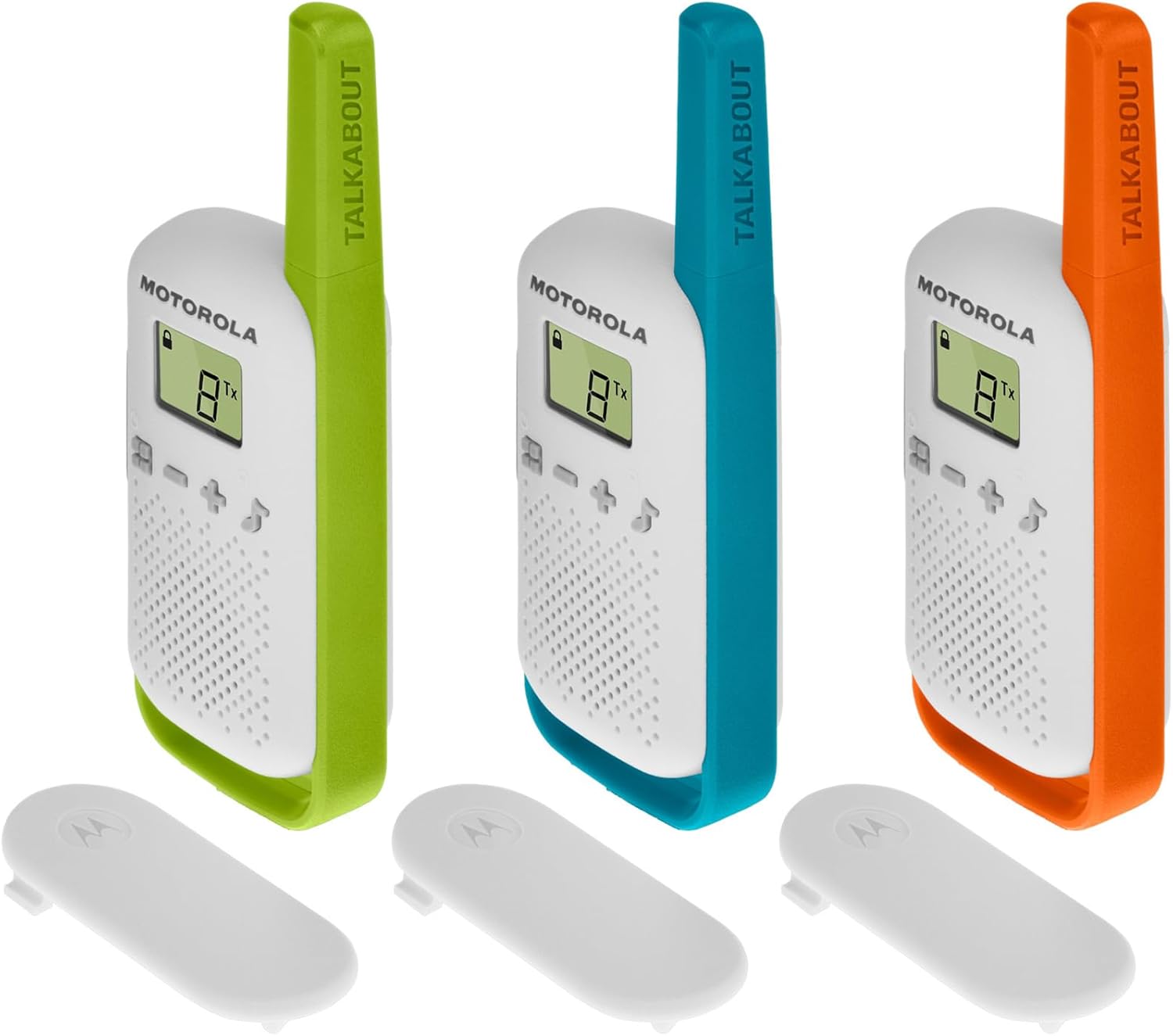 Motorola Solutions Two-Way Radios, 3-Pack