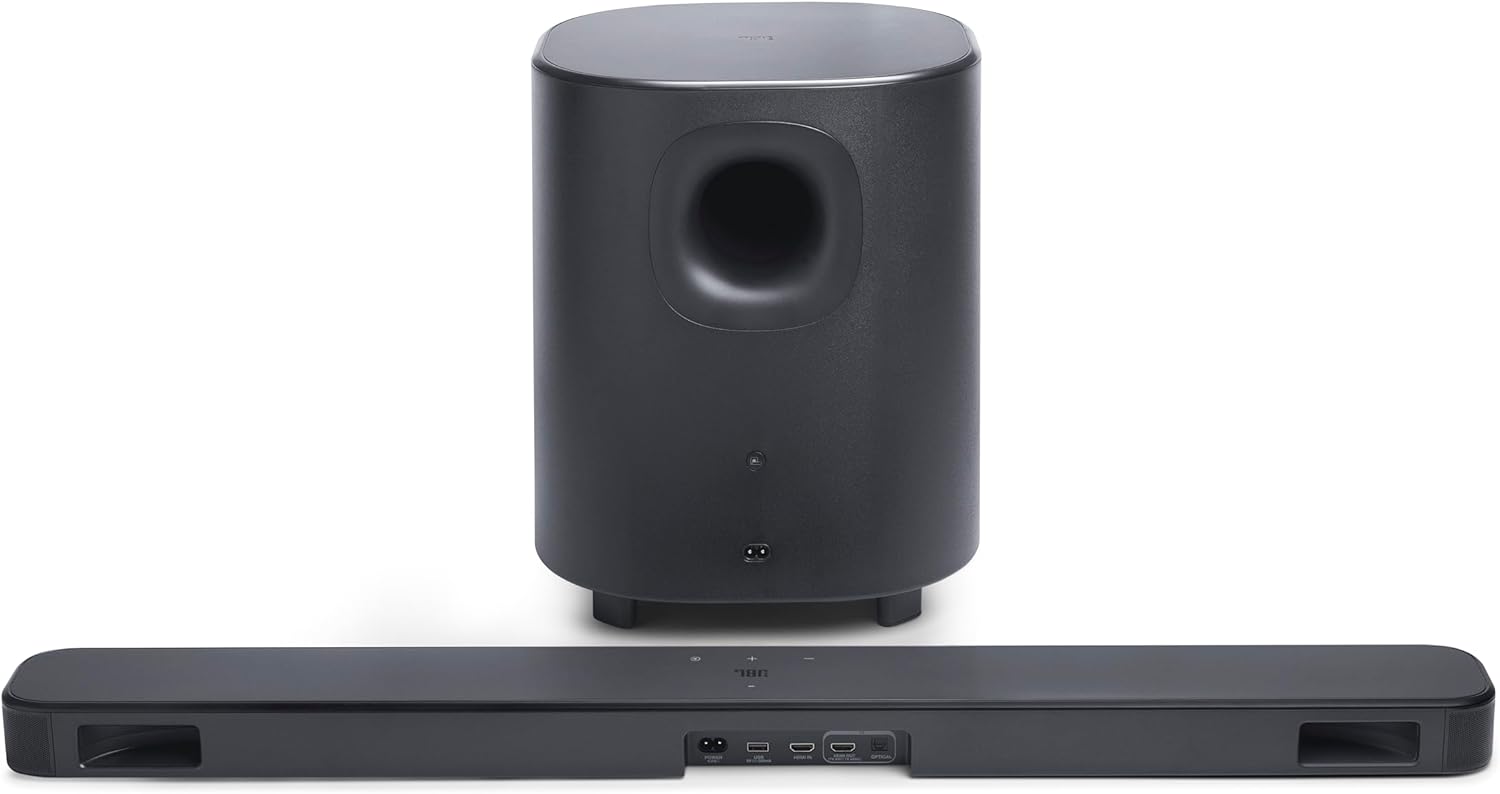 JBL 5.1-Ch Soundbar System, Black - Certified Refurbished