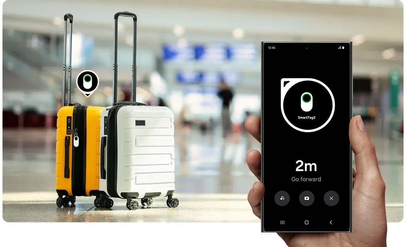 Samsung Galaxy SmartTag2 LATM, Bluetooth Tracker, 1 Pack, White