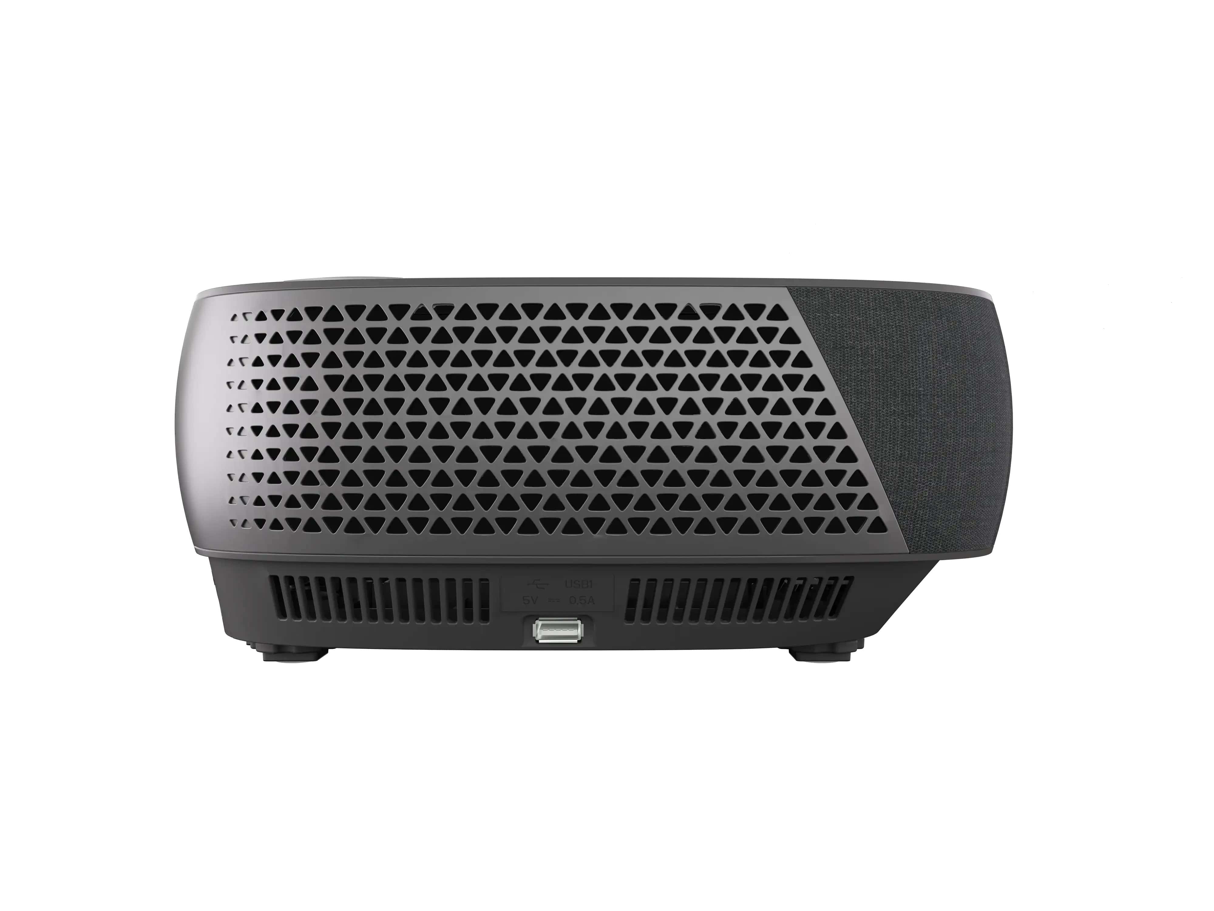 Hisense 100" Fixed L9 Series 4K TriChroma Projector, 3000 ANSI Lumens, Dolby Vision & Atmos, Black - Certified Refurbished