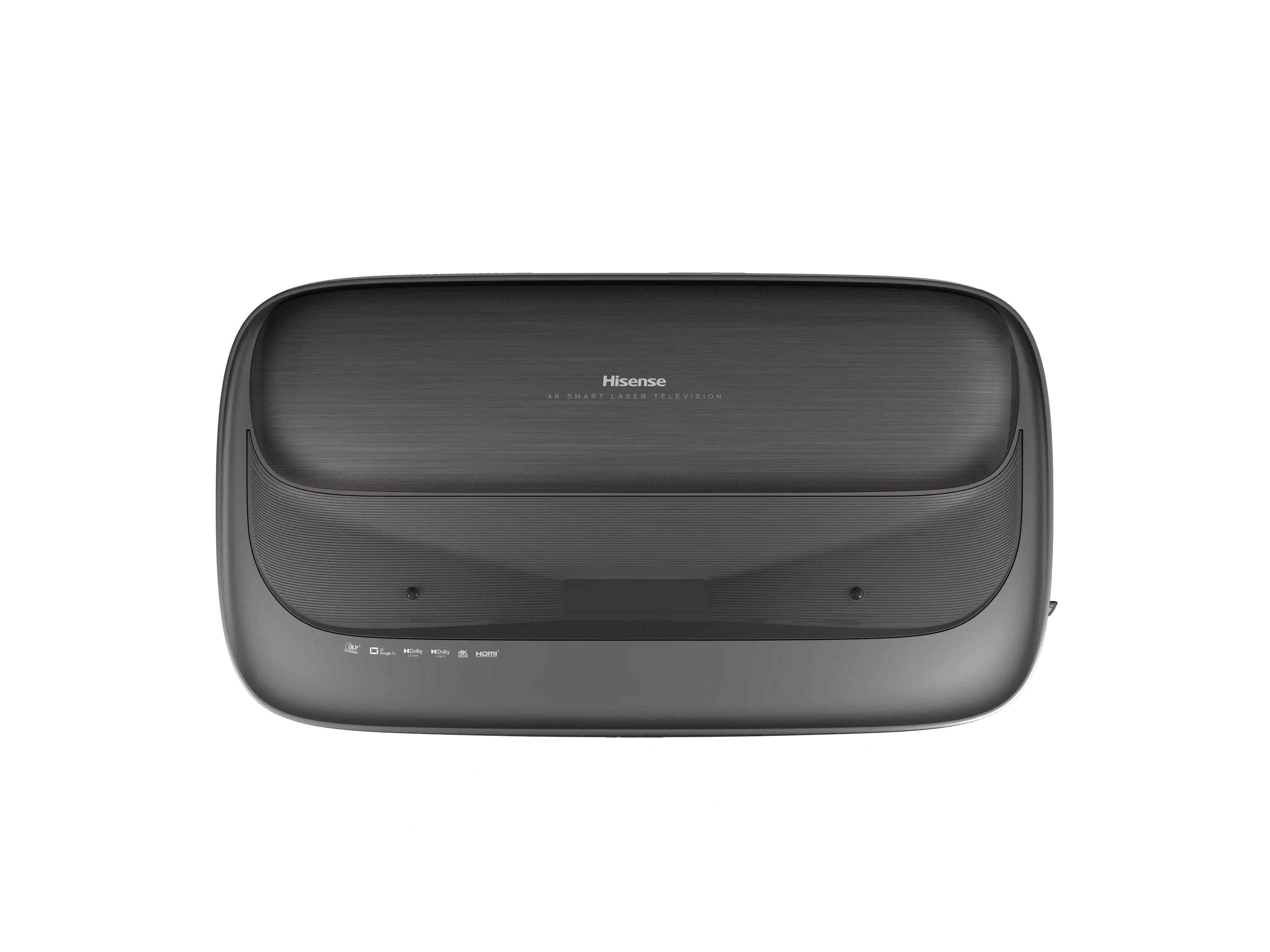 Hisense 100" Fixed L9 Series 4K TriChroma Projector, 3000 ANSI Lumens, Dolby Vision & Atmos, Black - Certified Refurbished