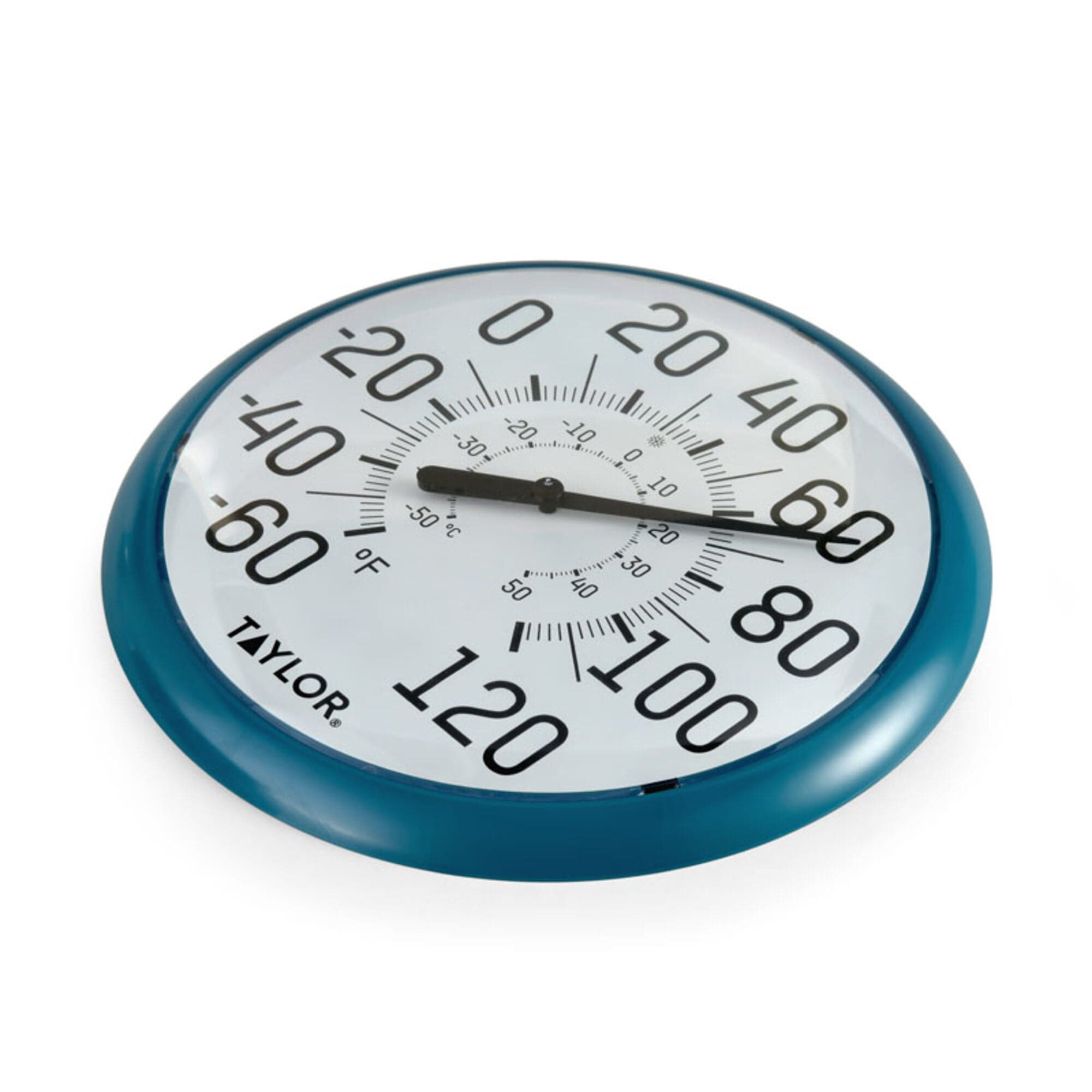 Taylor Big Bold Wall Indoor Outdoor Thermometer, Easy to Read for Patio, Pool, Indoor Areas