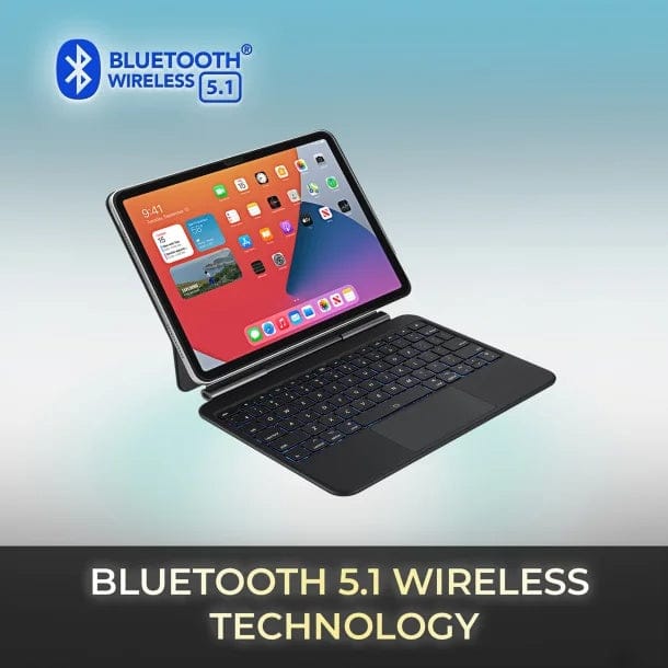Adesso EasyTouch Folio 7050 Bluetooth Keyboard for iPad Pro 11 In.