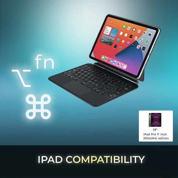 Adesso EasyTouch Folio 7050 Bluetooth Keyboard for iPad Pro 11 In.