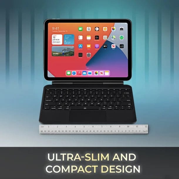 Adesso EasyTouch Folio 7050 Bluetooth Keyboard for iPad Pro 11 In.